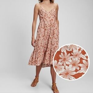 Gap V-neck Cami Midi